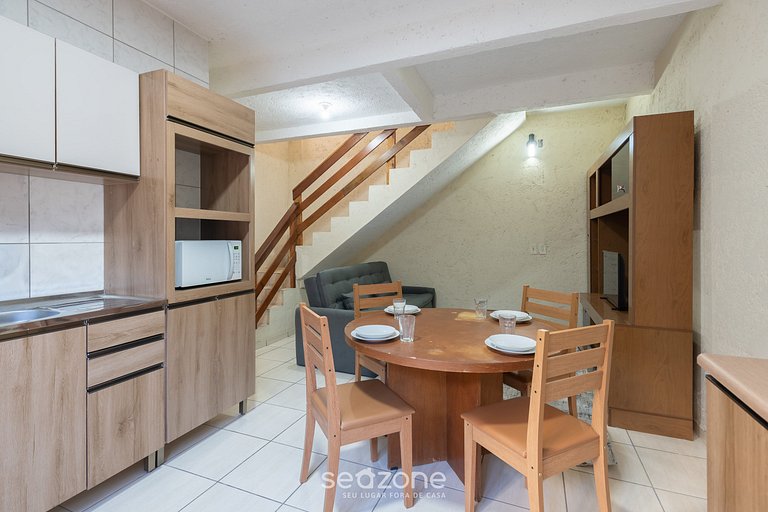 Casa c/ área de churrasco a 110m da Praia ONI0003