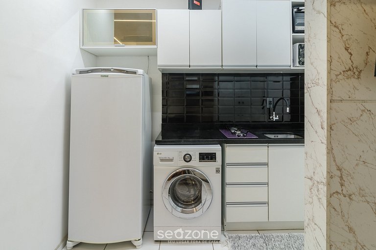 Apto con A/C a 350 m de la Playa en BC ESF0203