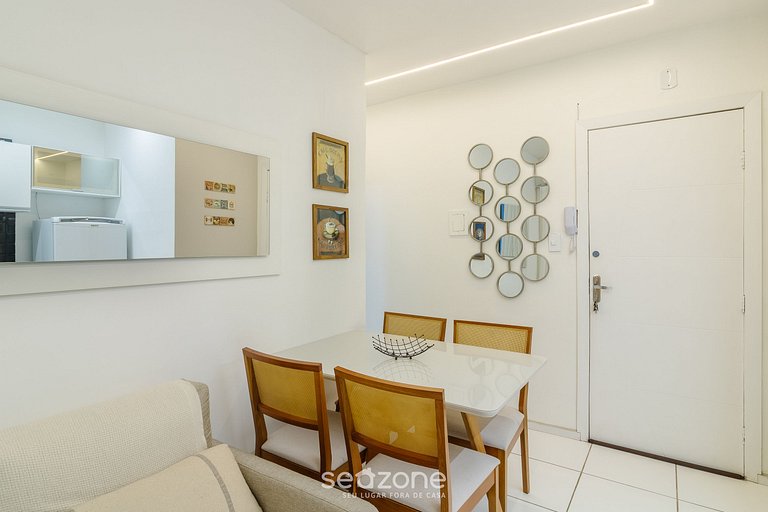 Apto com Ar a 350m da Praia em BC ESF0203