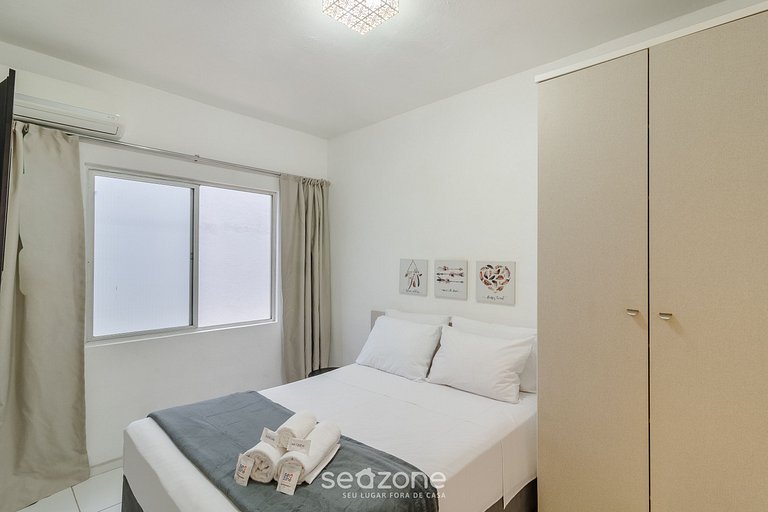 Apto com Ar a 350m da Praia em BC ESF0203