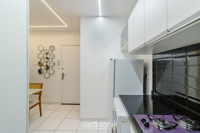 Apto com Ar a 350m da Praia em BC ESF0203