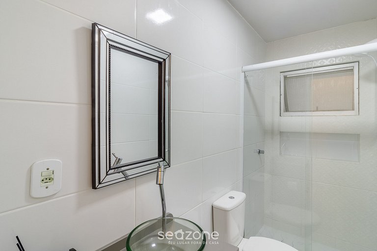 Apto con A/C a 350 m de la Playa en BC ESF0203