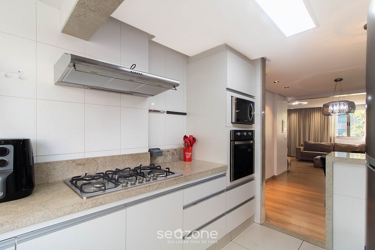 Apto 3 Dormitorios c/ A/C en Goiânia EON0402