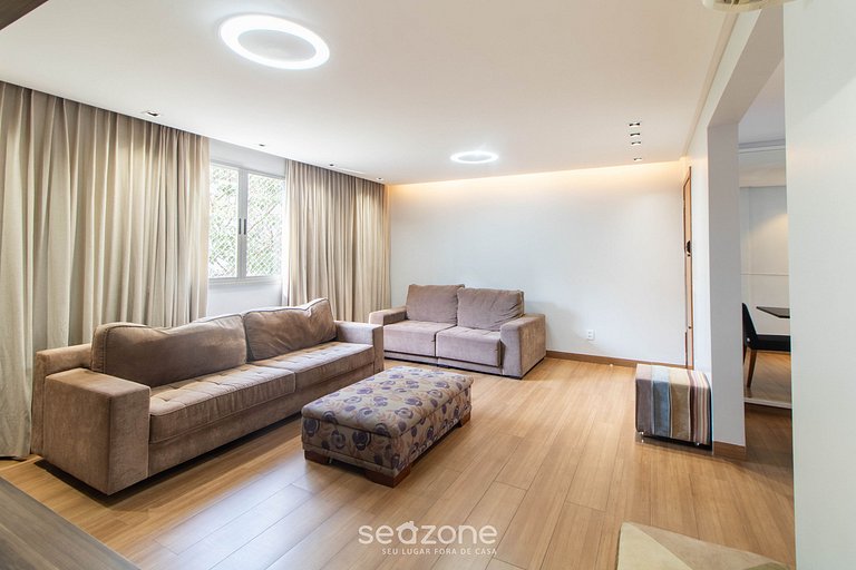 Apto 3 Dormitorios c/ A/C en Goiânia EON0402