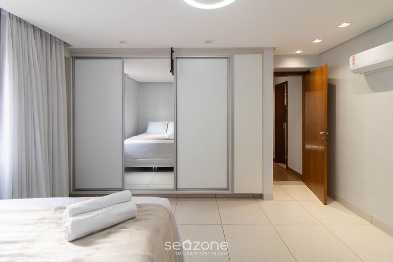 Apto 3 Dormitorios c/ A/C en Goiânia EON0402