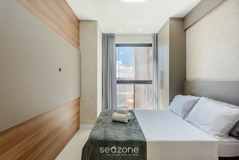 Apt c parrilla 90m de la playa de Perequê RIH0902