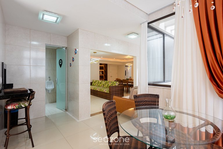 Ático c/ Hidromasaje a 60m del Mar PAT0402