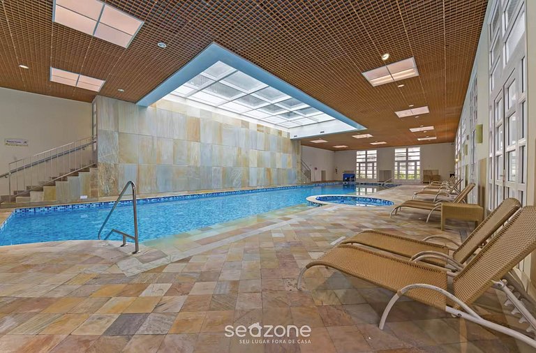 Estudio en Jurerê resort de lujo piscina ILC1206 Seazone