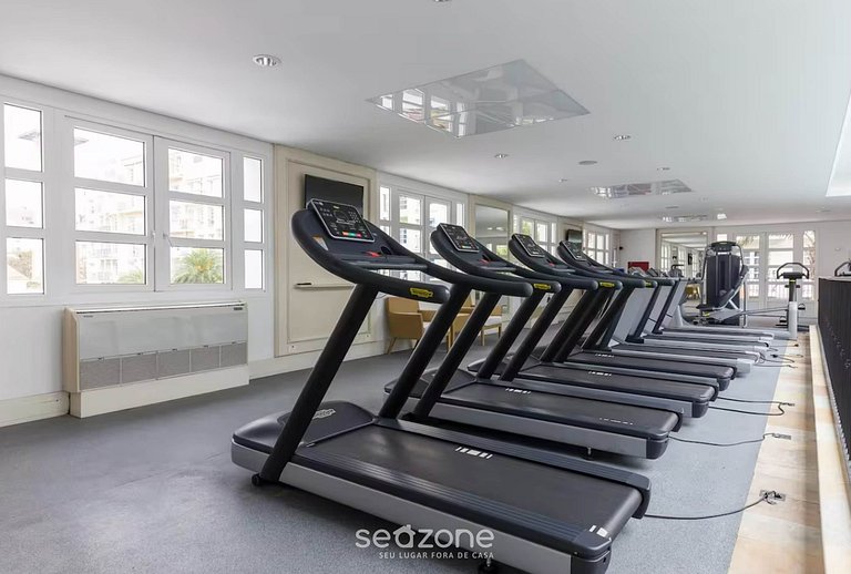 Estudio en Jurerê vista al mar en resort lujo ILC3405Seazone