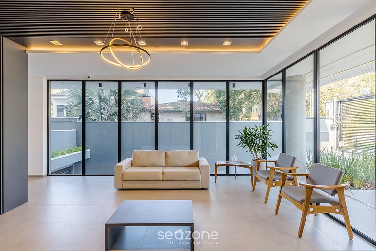 Studio en Curitiba en cond. con gimnasio PLA0307