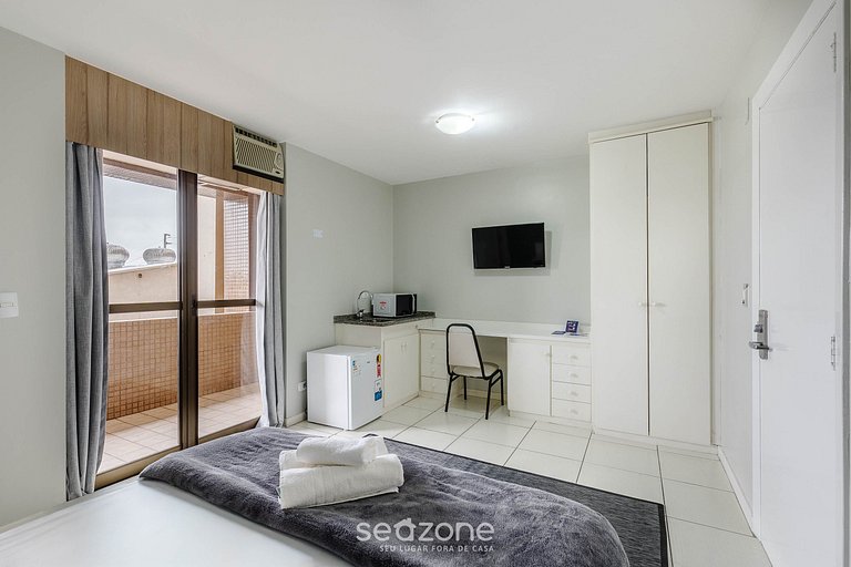 Studio c/ balcón cerca del Jardín Botánico UPP0217