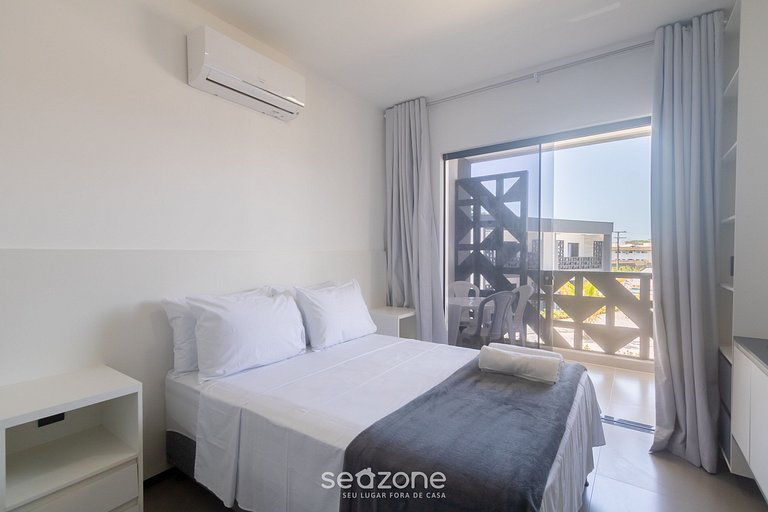 Apto c/ varanda em cond. c/ piscina - DVB0013