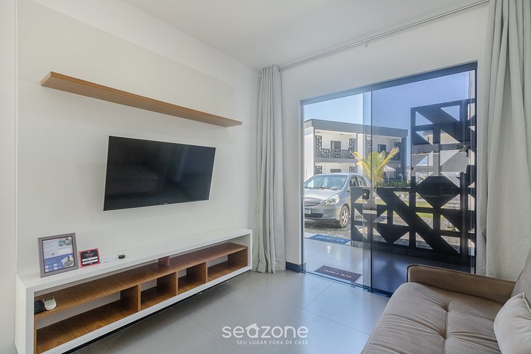 Apto en cond. c/ piscina a minutos del mar DVB0005