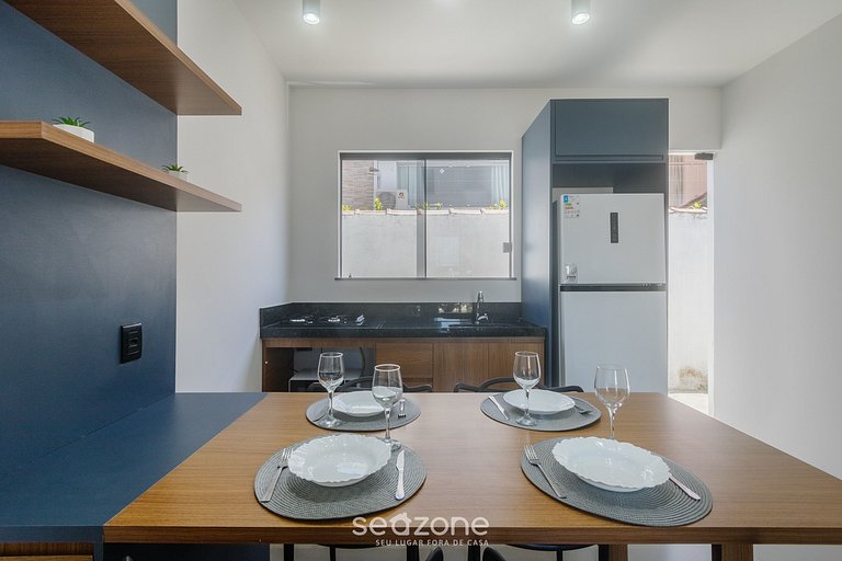 Apto en cond. c/ piscina a minutos del mar DVB0005