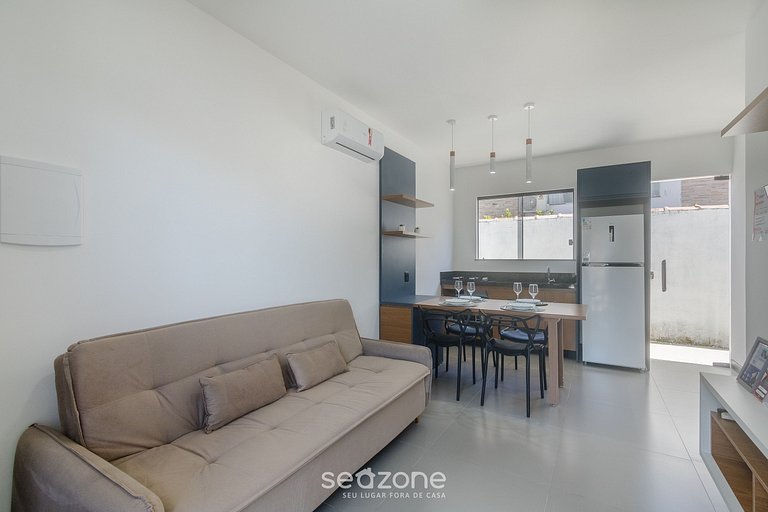 Apto em condo. c/ piscina a minutos do Mar DVB0005