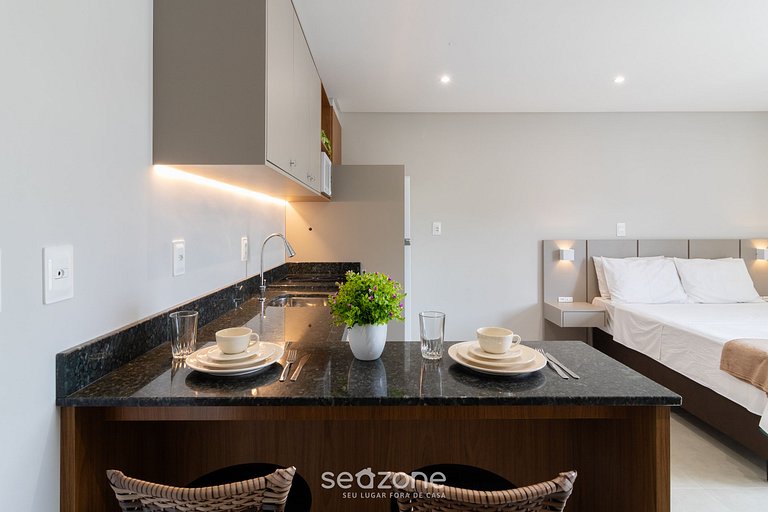 Studio completo a 350m da Vila Germanica - OCN0901