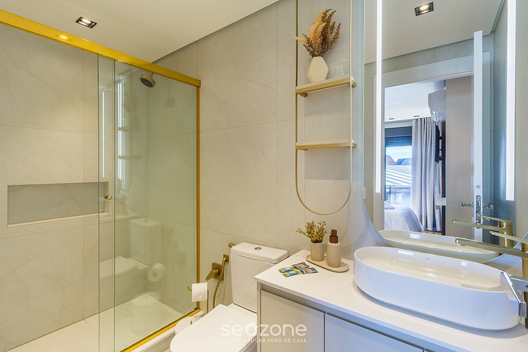 Apto Sofisticado Próx. Rua Coberta Gramado DLH0403