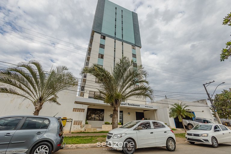 Aptos em prédio a 800 m da Un. Católica de Brasília (UCB) -