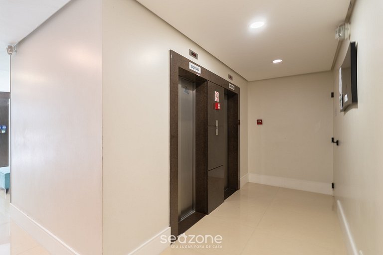 Apto 2 Quartos a 300 m da Beira-mar Norte EVP0214