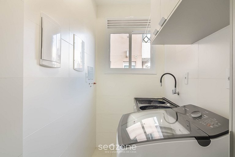 Apartamento c/ Churrasqueira 600m da Praia ETP1002