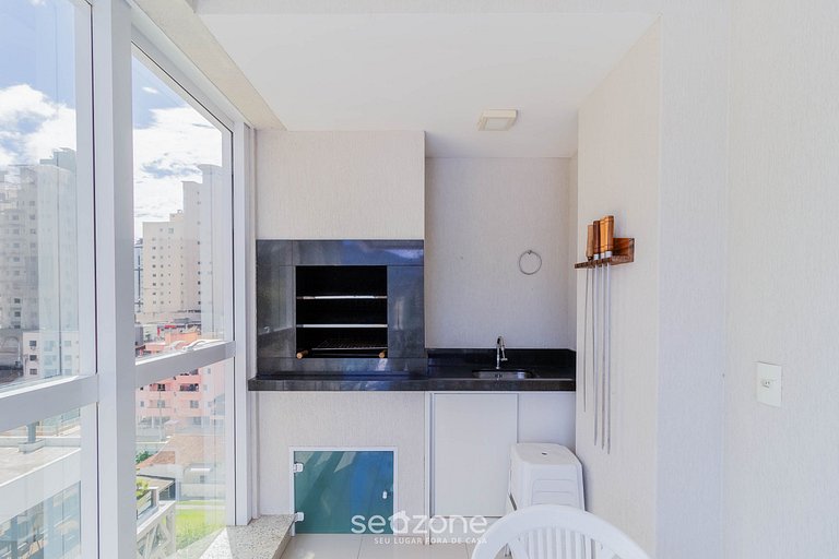 Balcón 3D c/ BBQ a 250m del mar! GGR0702