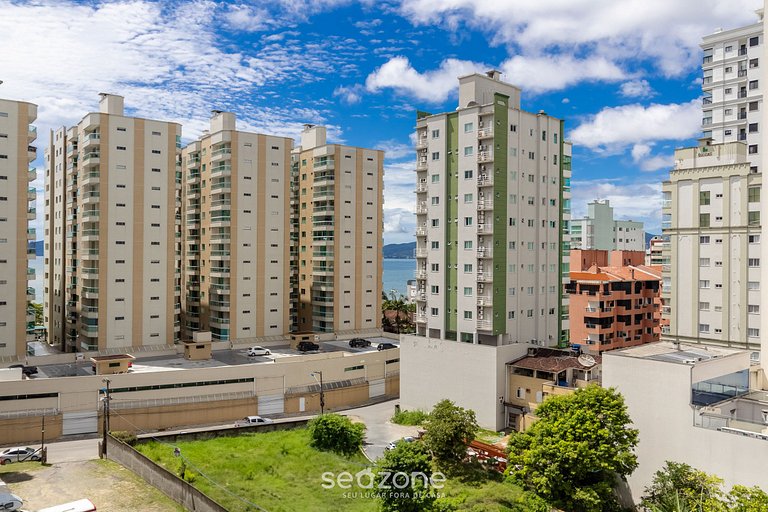 3Q Varanda c/ churrasqueira a 250m do mar! GGR0702