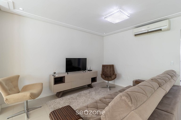 3Q Varanda c/ churrasqueira a 250m do mar! GGR0702