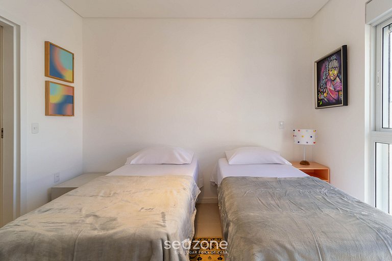 Apto Próx. à Praia e ao Floripa Shopping [EAZ305]