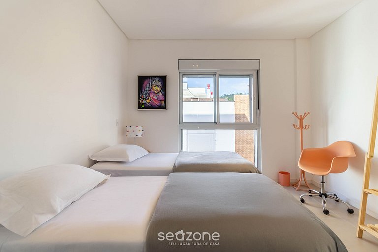 Apto Próx. à Praia e ao Floripa Shopping [EAZ305]