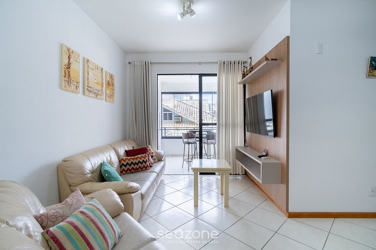 Apto 3D c/asador 240m mar Bombas/SC CAY0123