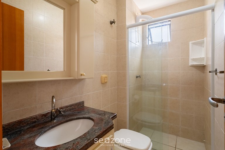 Apto 3D c/asador 240m mar Bombas/SC CAY0123