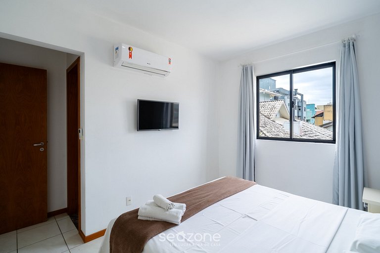 Apto 3D c/asador 240m mar Bombas/SC CAY0123