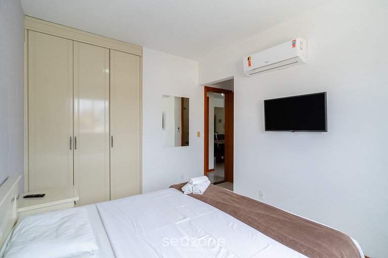 Apto 3D c/asador 240m mar Bombas/SC CAY0123