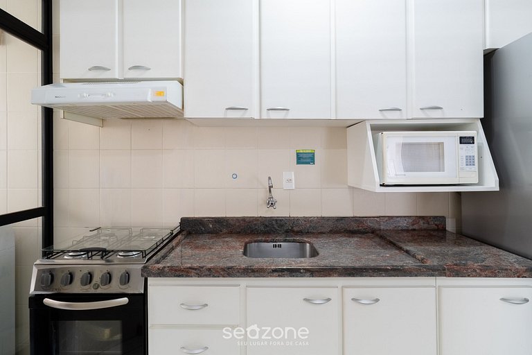 Apto 3D c/asador 240m mar Bombas/SC CAY0123