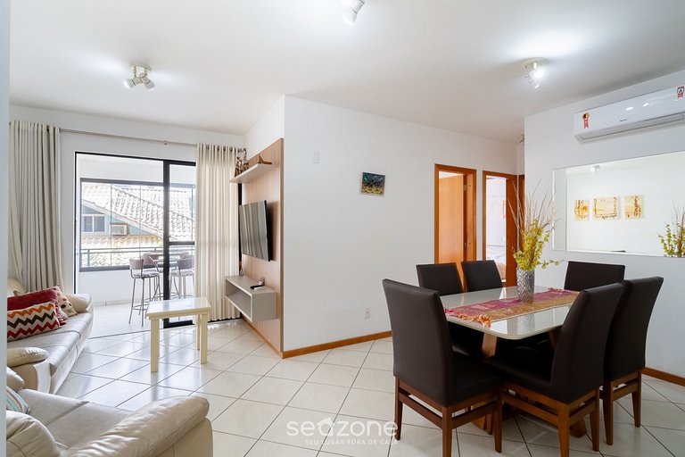 Apto 3D c/asador 240m mar Bombas/SC CAY0123