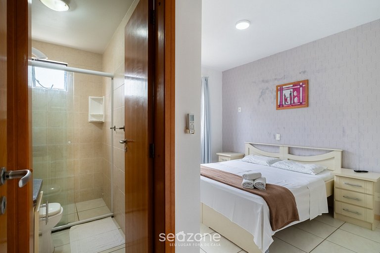 Apto 3D c/asador 240m mar Bombas/SC CAY0123