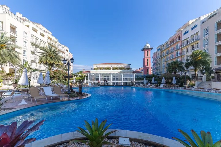 Suíte em resort c/ vista para a piscina ILC4102