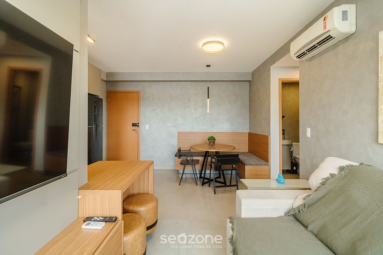 Apto en Condominio c/ Piscina en Goiânia KSP1304