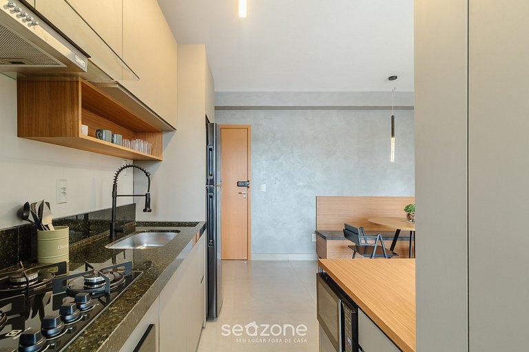 Apto en Condominio c/ Piscina en Goiânia KSP1304