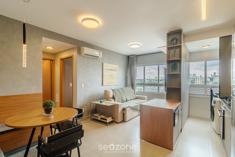 Apto en Condominio c/ Piscina en Goiânia KSP1304