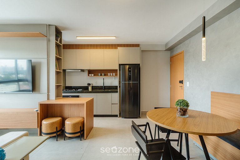 Apto en Condominio c/ Piscina en Goiânia KSP1304