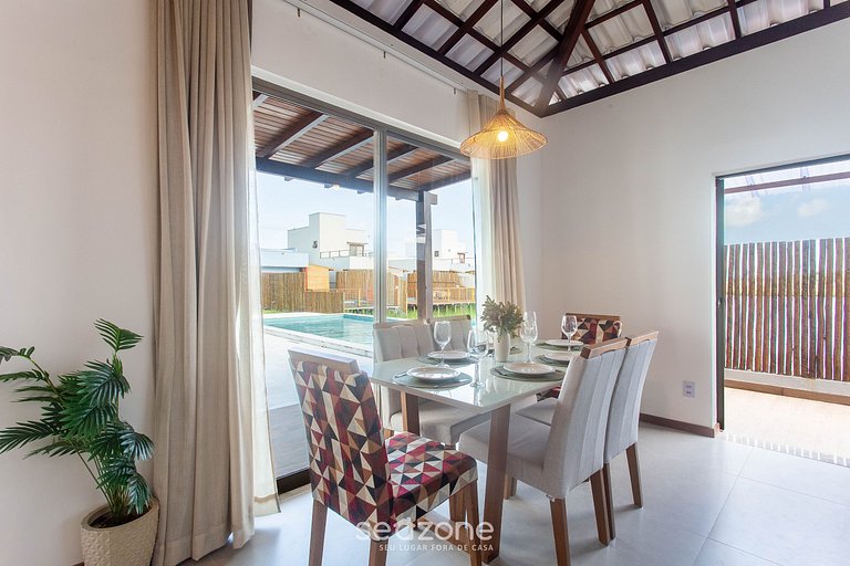 Casa c/ 2 suites a orillas de la laguna CDL0008