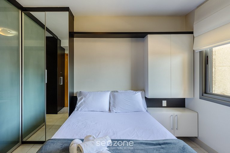 Apto Moderno c/ Churrasq. e Garagem UCR0505