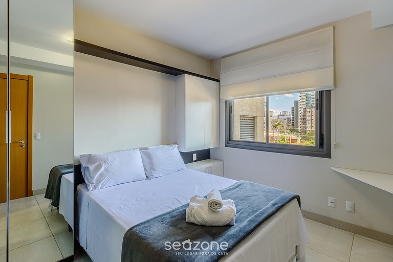 Apto Moderno c/ Churrasq. e Garagem UCR0505