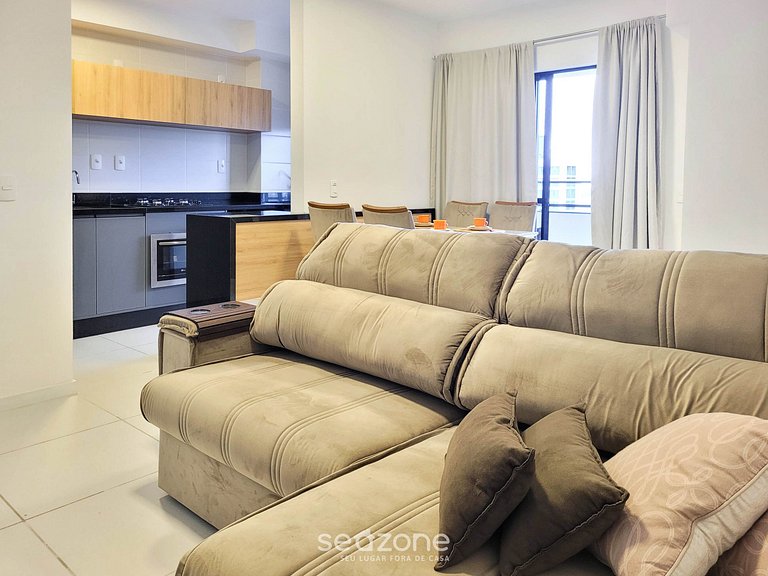 Apt c/ parrilla y vista a 400m de la playa SKL1604