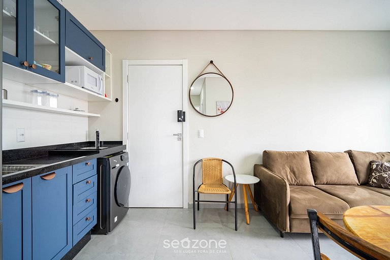 Apto moderno c/ varanda em Campeche CRN101