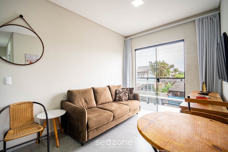 Apto moderno con balcón en Campeche CRN101