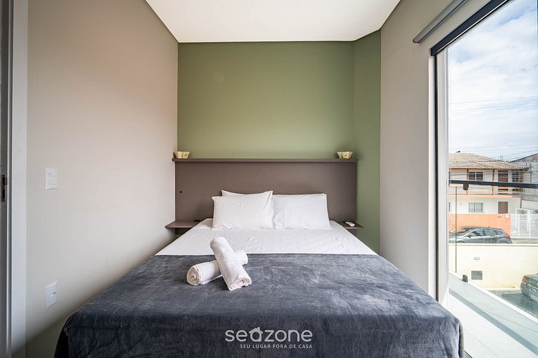 Apto moderno c/ varanda em Campeche CRN101