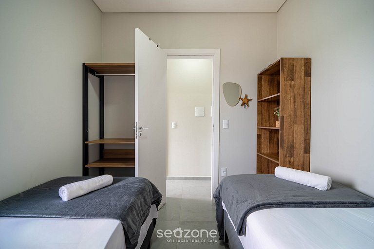 Apto moderno con balcón en Campeche CRN101