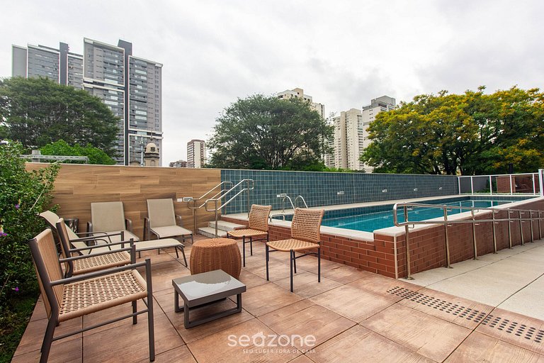 Studio en cond. c/ piscina cerca del metro ARM0082